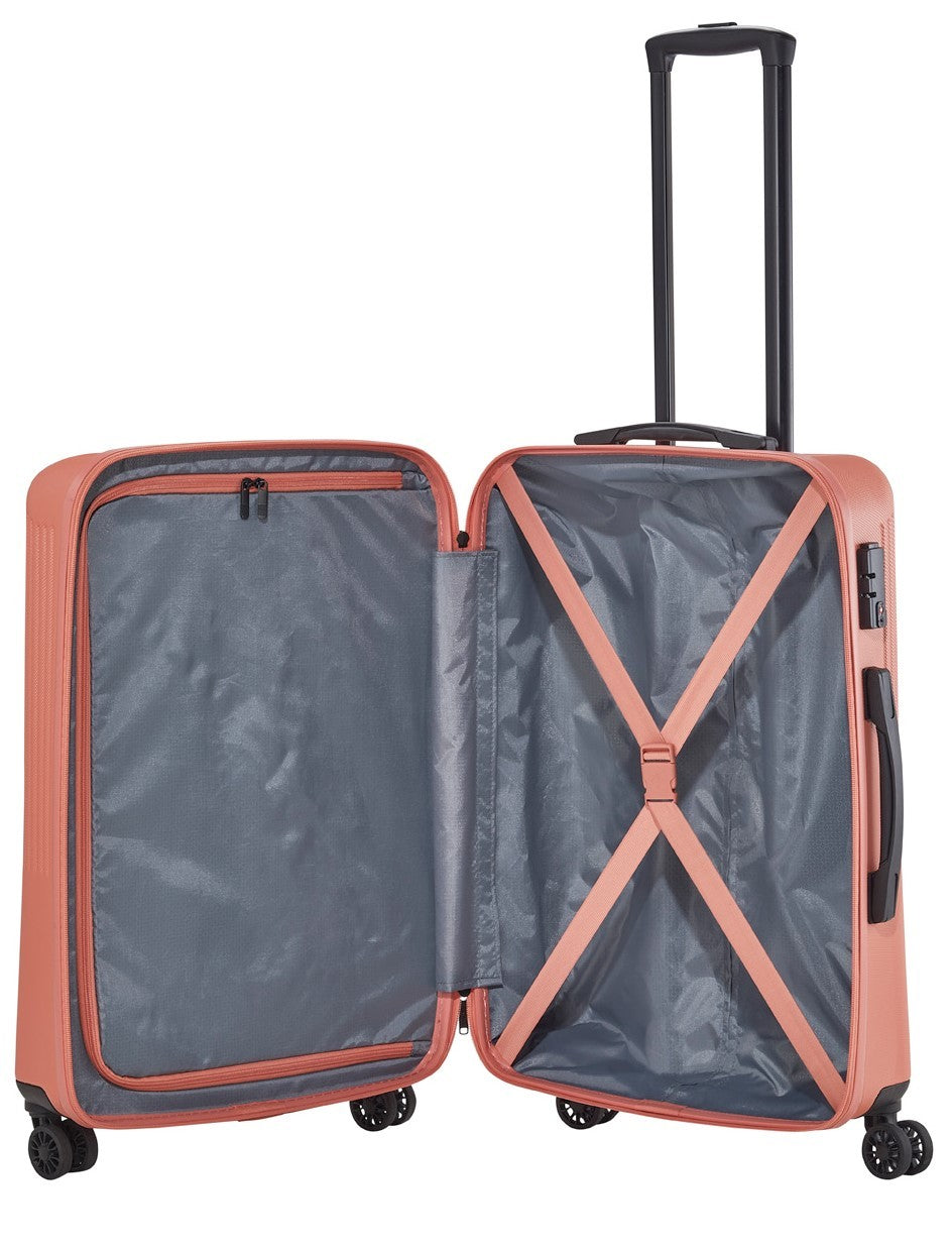 SET TRAVELITE Rigid suitcases BALI 77CM/67CM/55CM