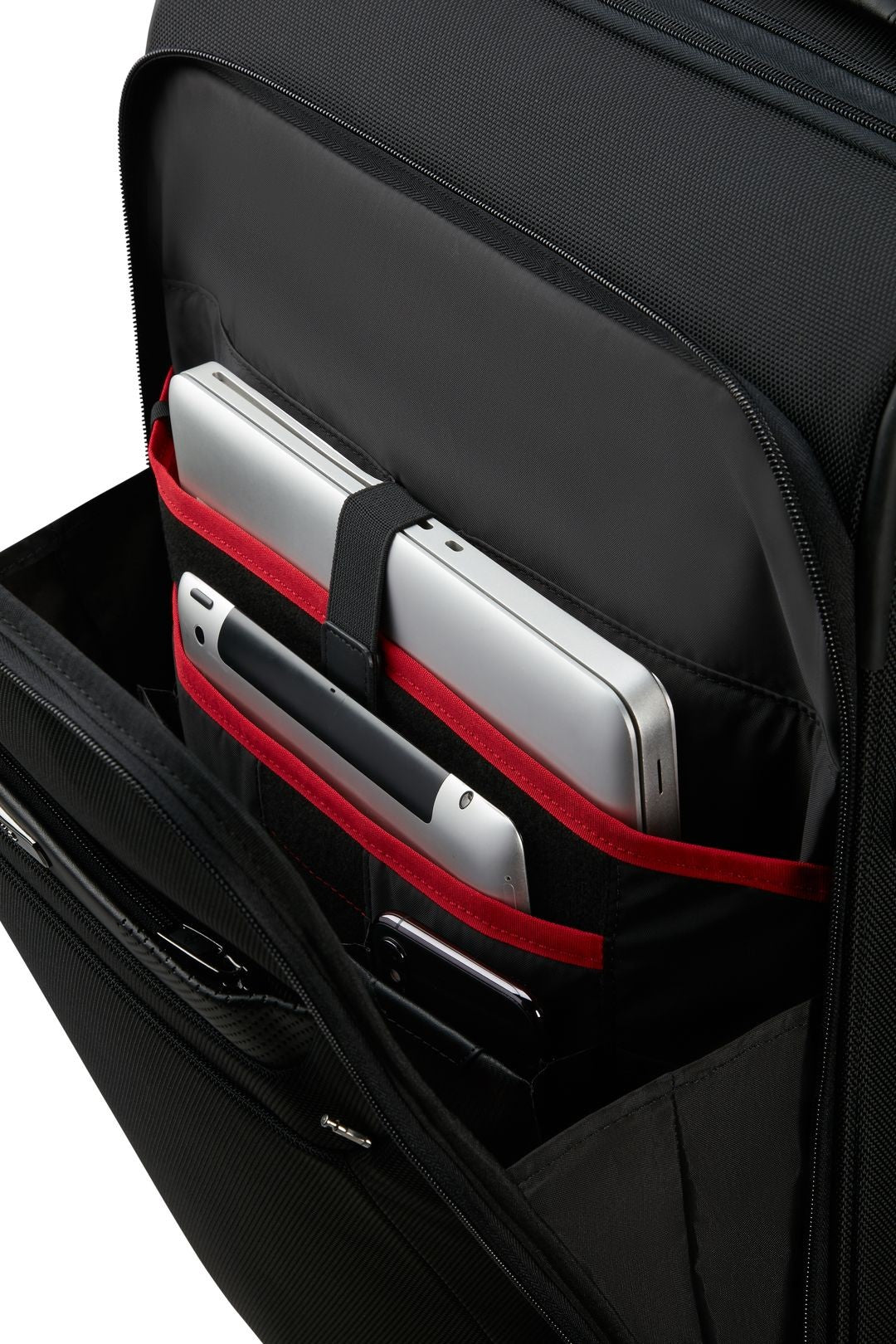 SAMSONITE Mala de cabine EXTENSIBLE PRO-DLX 6 UPRIGHT 55CM 2 vermelhos