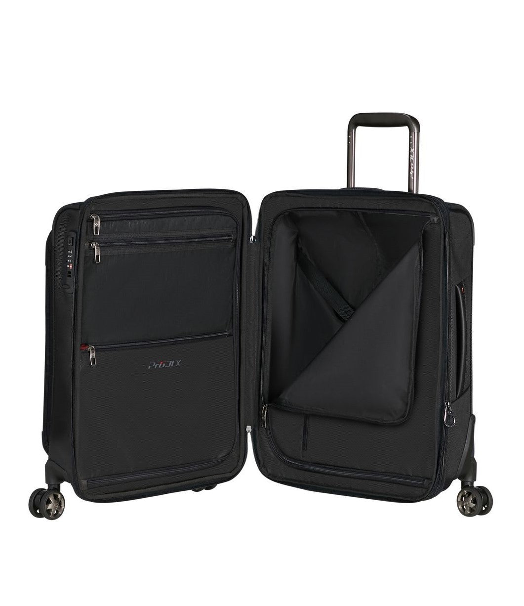 SAMSONITE TROLLEY CABINE PRO-DLX 6 EXTENSIBLE 55CM Com Portatrajes