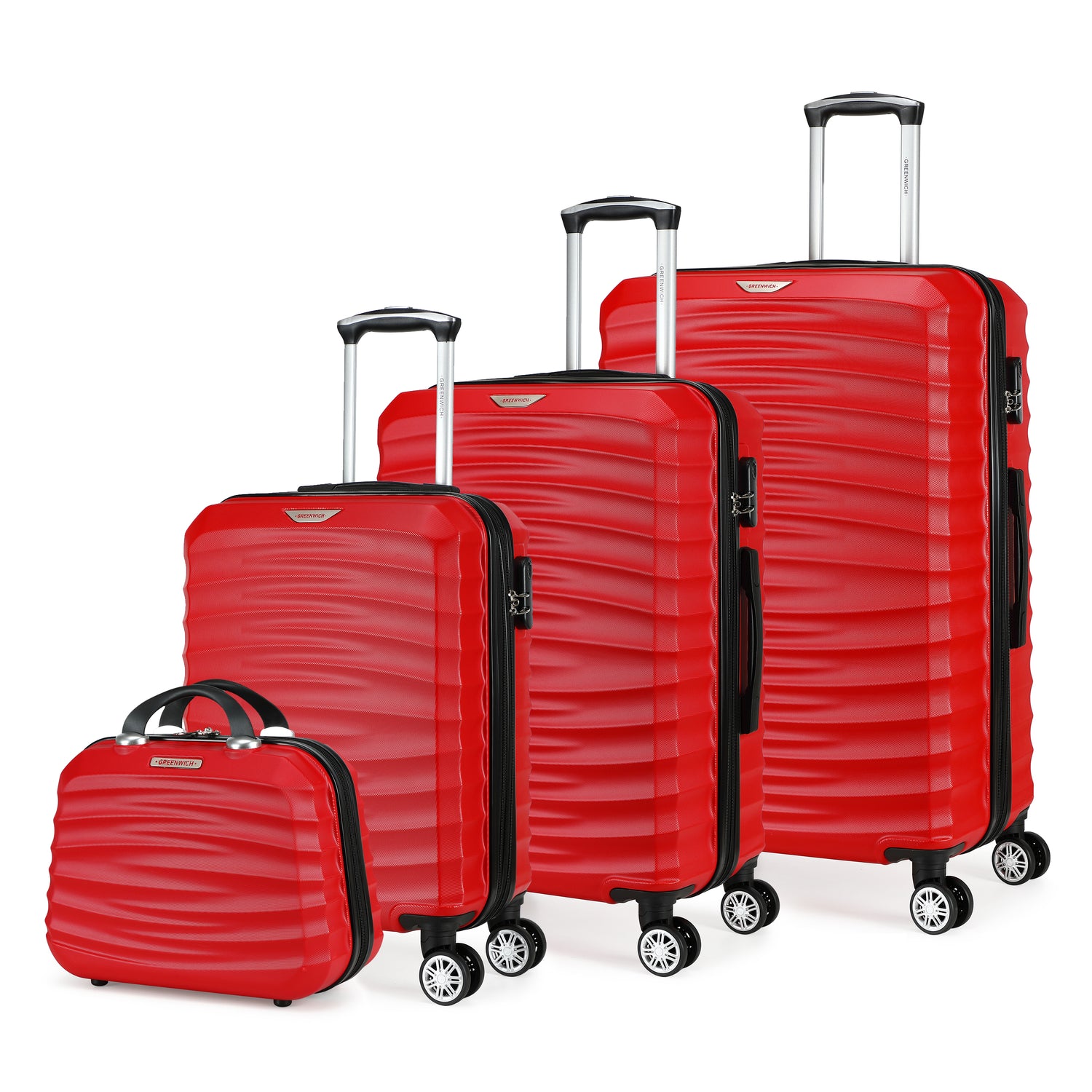 GREENWICH SET De trois valises et NECESER FEZ