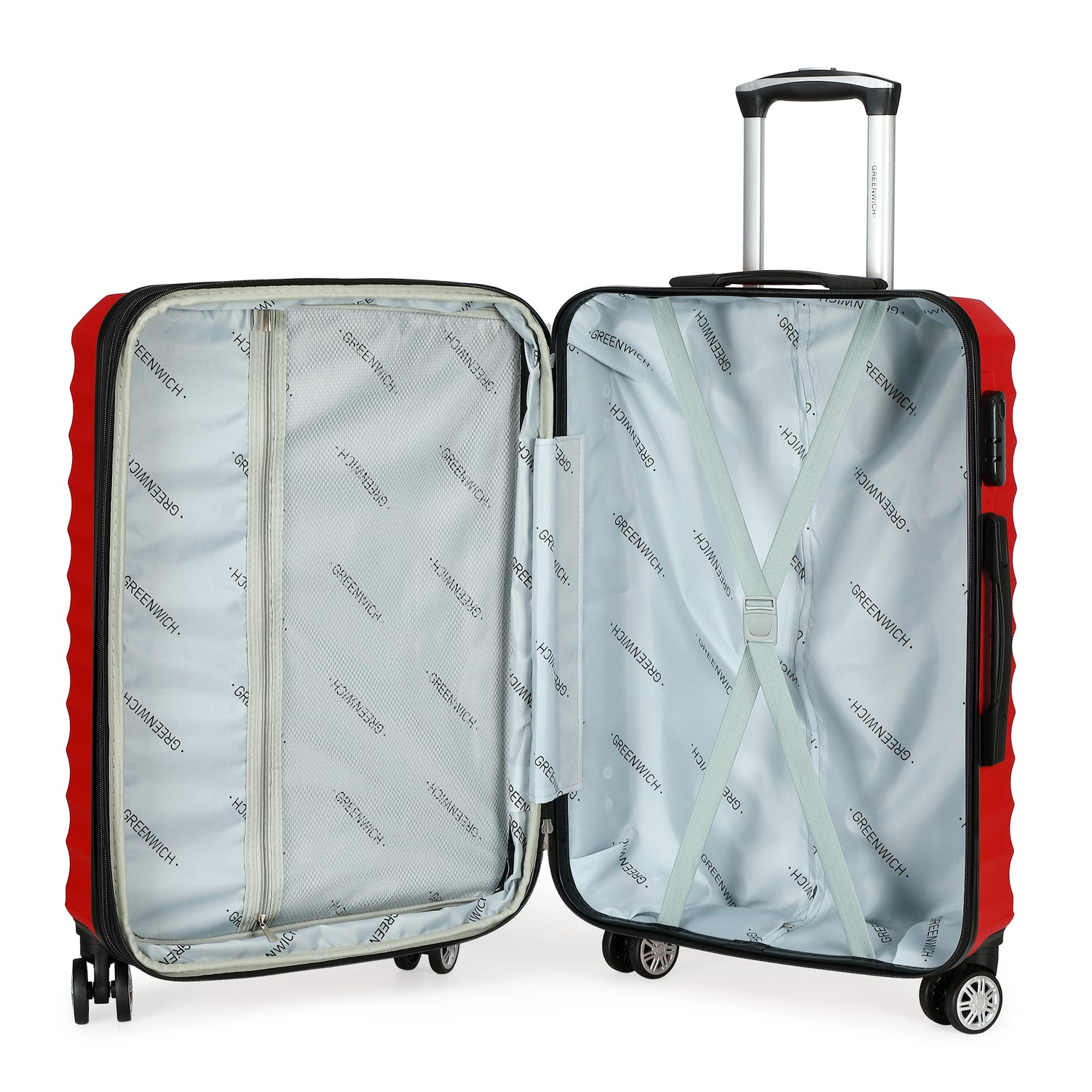 GREENWICH Valise cabine FEZ EXTENSIBLE 55CM