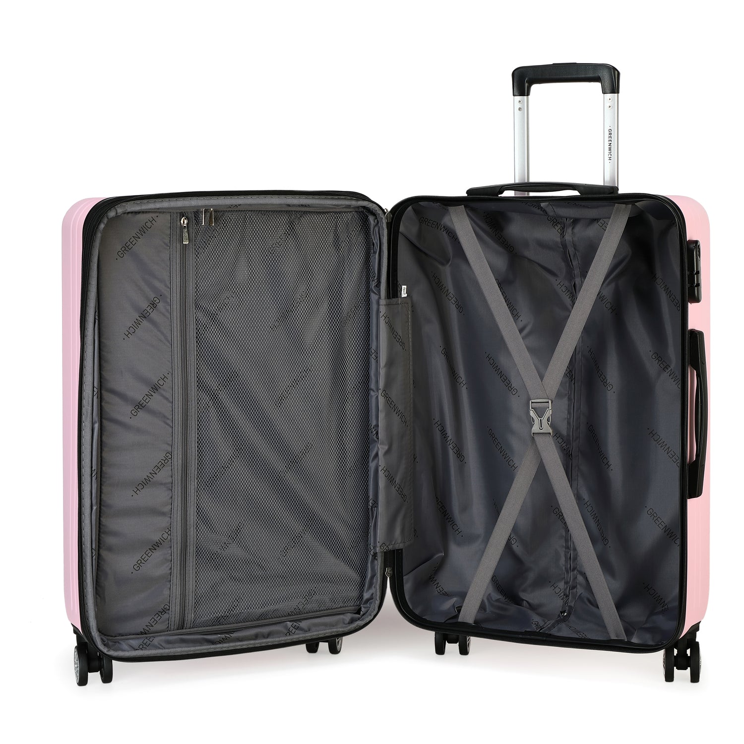 GREENWICH Maleta de Cabina Extensible easy acces Niza 55cm