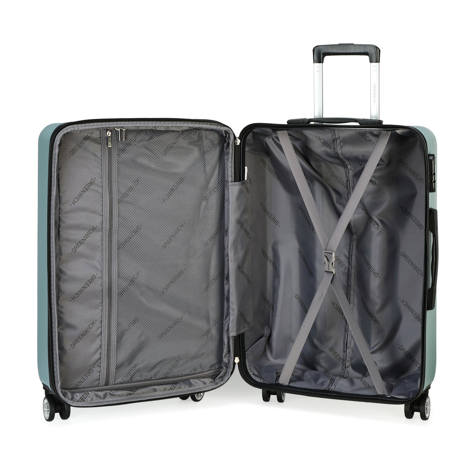 GREENWICH Maleta de Cabina Extensible easy acces Niza 55cm