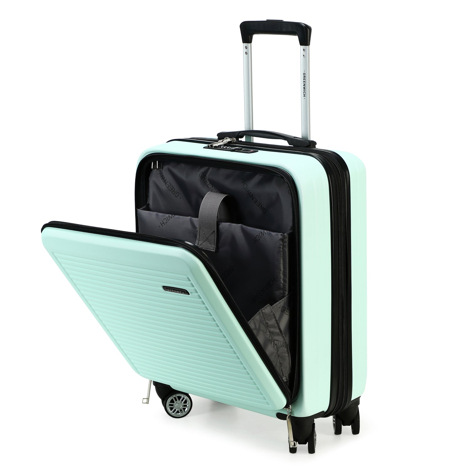 GREENWICH Maleta de Cabina Extensible easy acces Niza 55cm