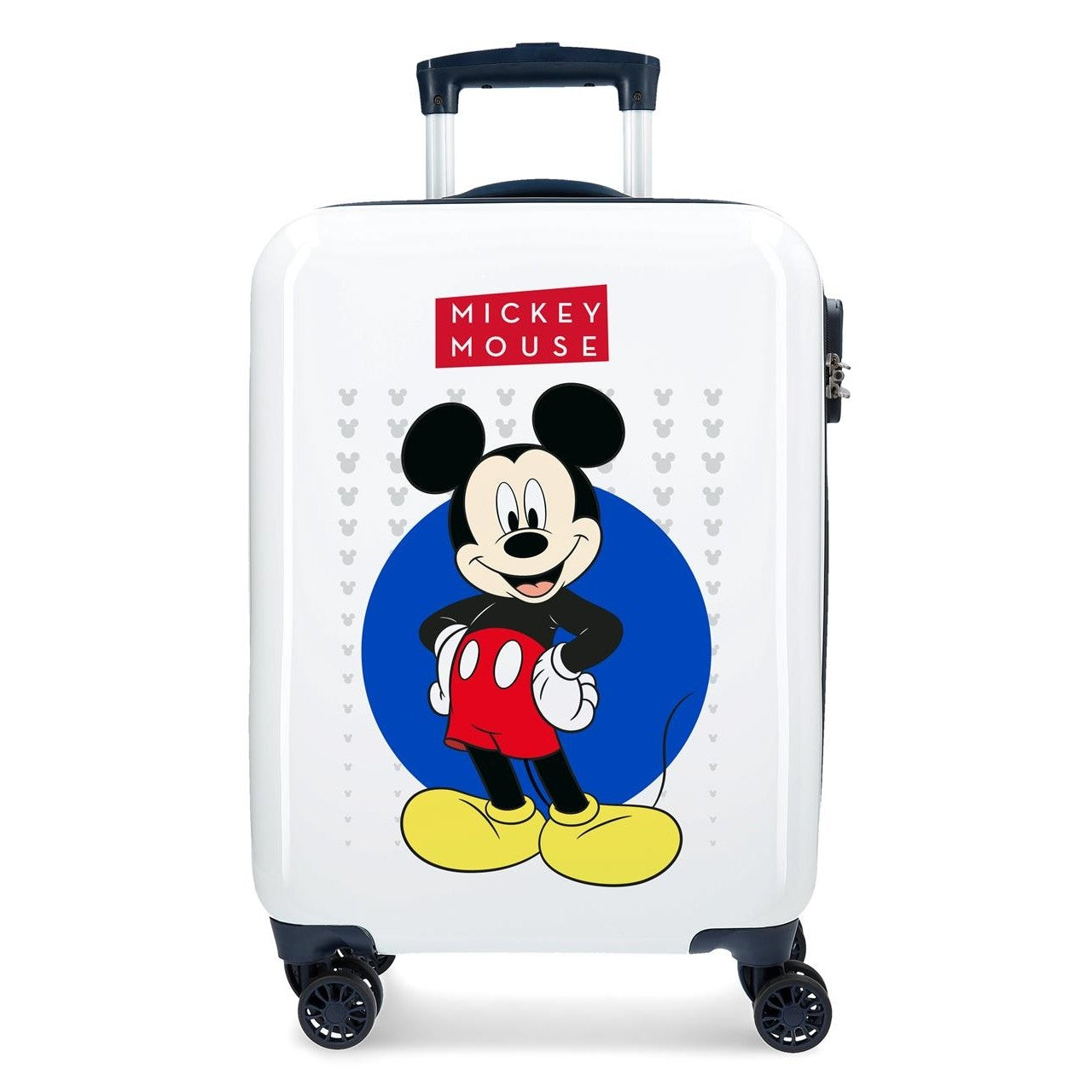 Cabin suitcase rigid Mickey Enjoy the Day Blue