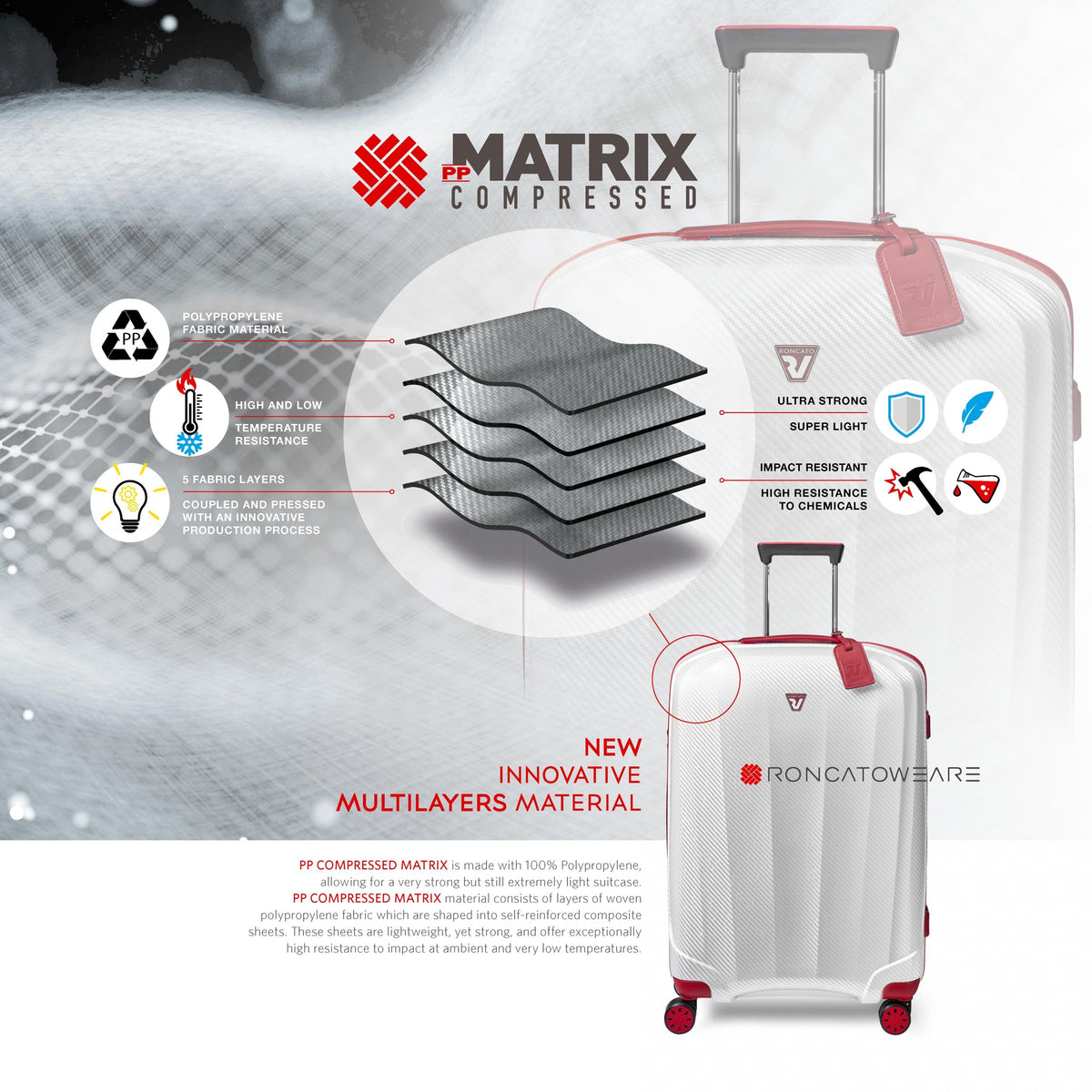 Vi er glam lift hytte 55 cm roncato