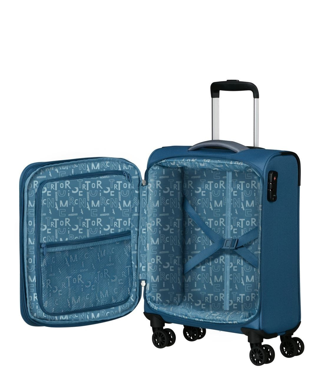 AMERICAN TOURISTER VALIGIA BLANDA EXTENSIBLE PULSONIC Di cabina 55CM