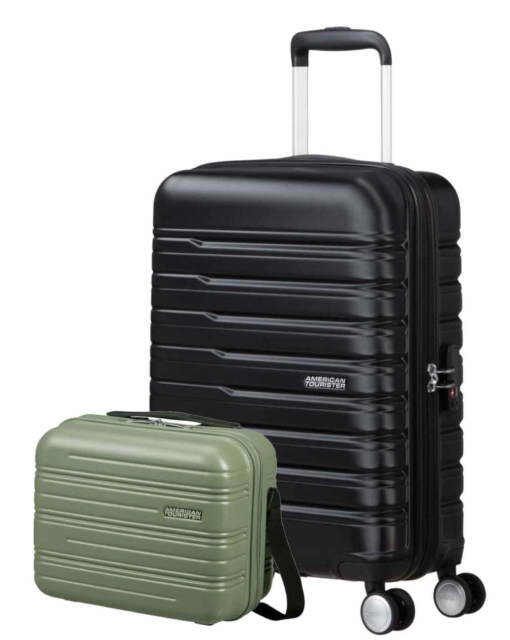 Pack neceser HIGH TURN + Cabinekoffer FLASHLINE