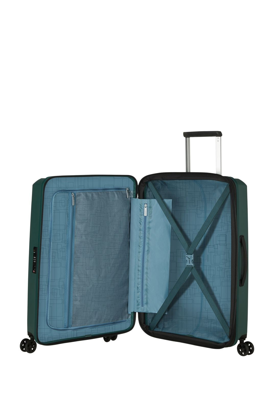 AEROSTEP VON AMERICAN TOURSITER Mittlerer Koffer EXTENSIBLE 67CM