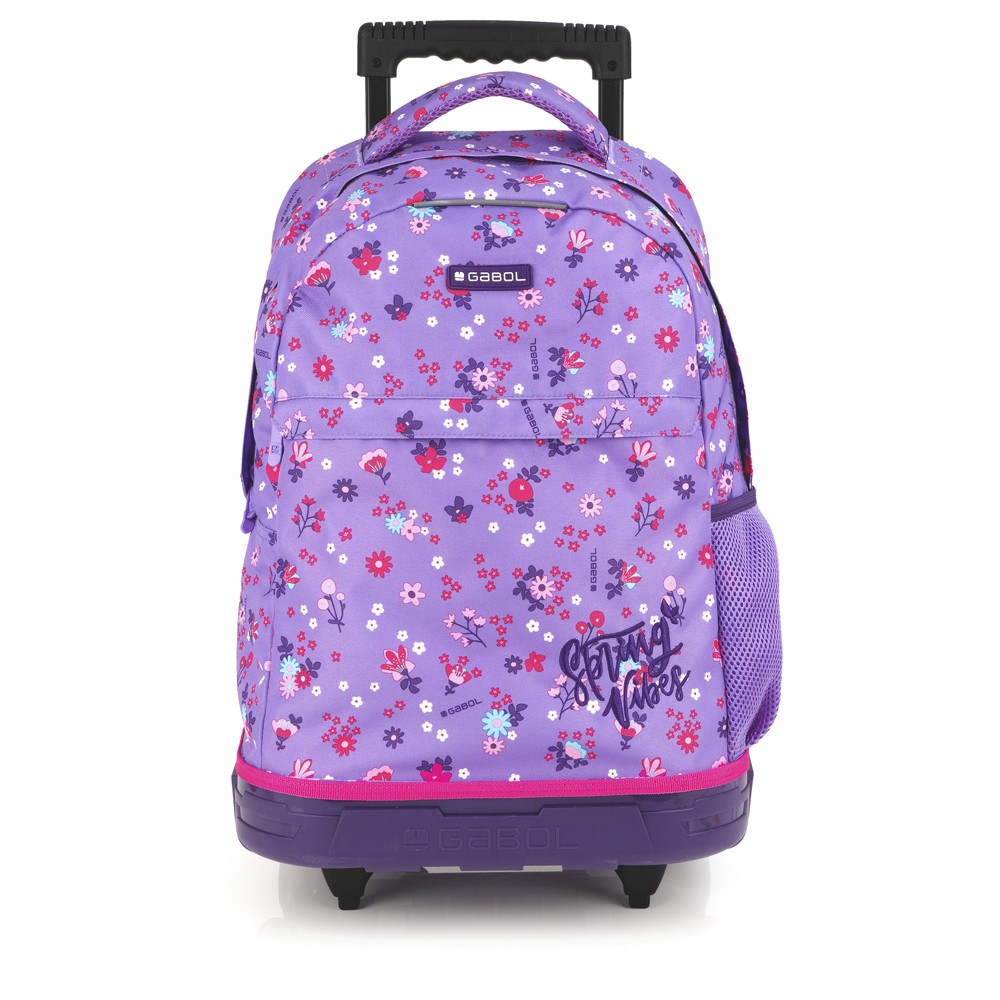 GABOL Zaino scolastico con ruote VIOLET