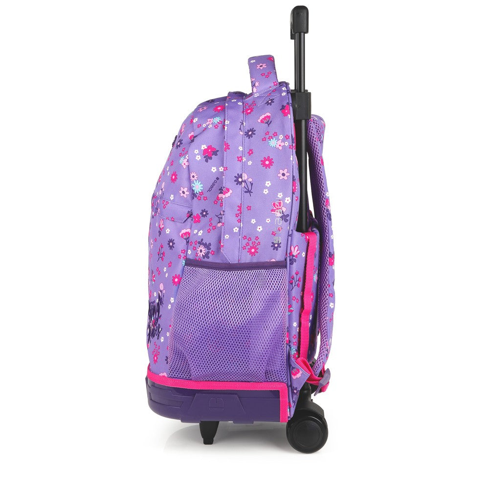 GABOL Zaino scolastico con ruote VIOLET
