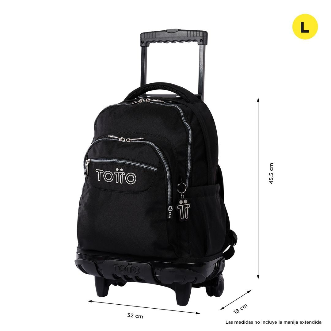 TOTTO School backpack with wheels - N01 lines