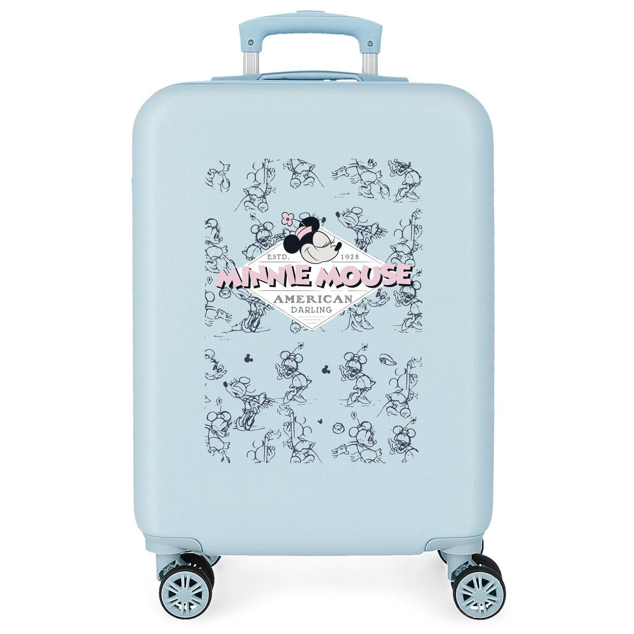 Valigia da cabina MINNIE AMERICAN DARLING rigido 55 cm