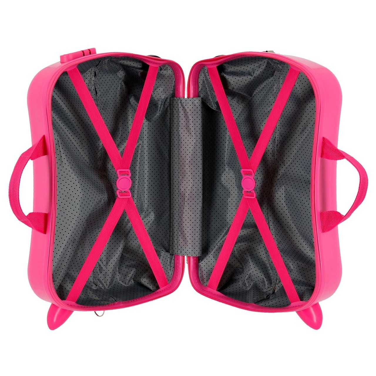 Kinderkoffer Movom Arcoiris Always Smile Met 2 mariene multidirectionele wielen