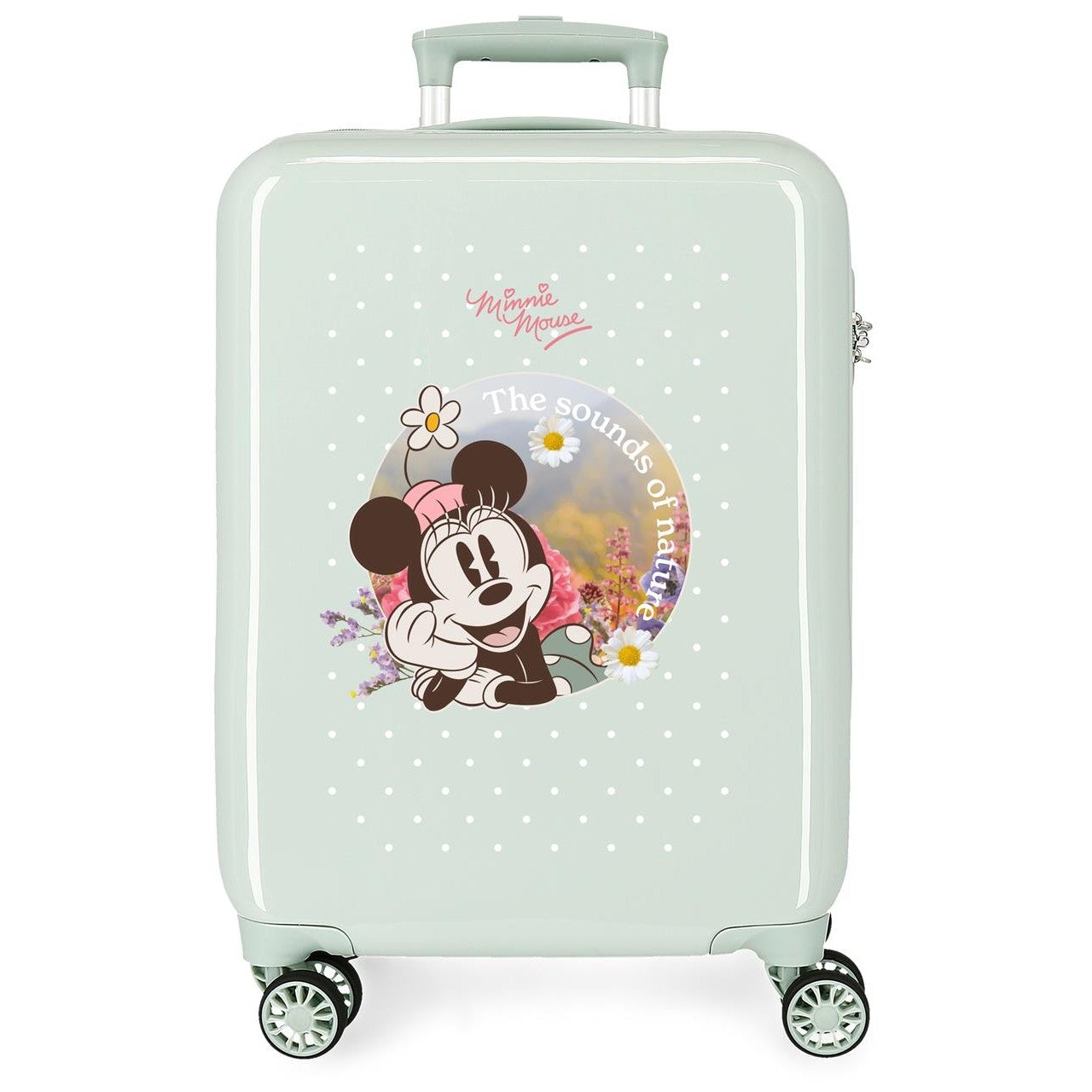 Cabinekoffer onbuigzaam Minnie Wild Nature onbuigzaam 55 cm