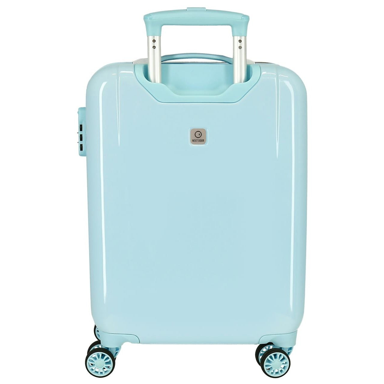 Cabin suitcase Frozen Memories rigid 55 cm turquesa