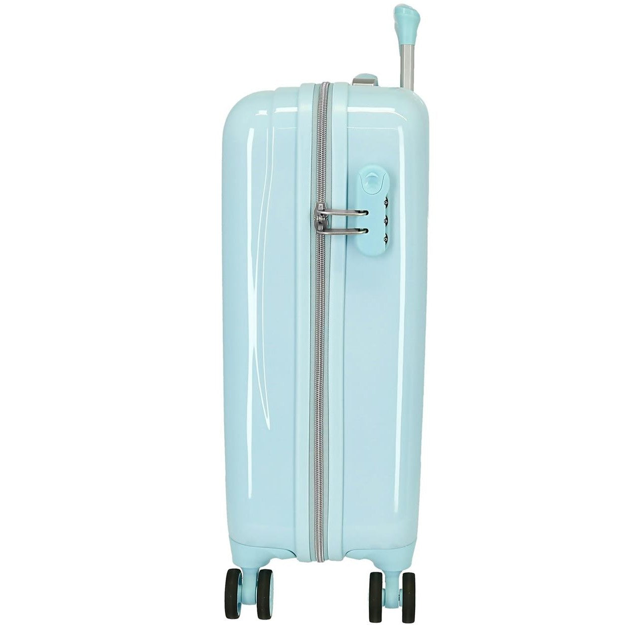 Cabin suitcase Bambi rigid 55 cm turquesa