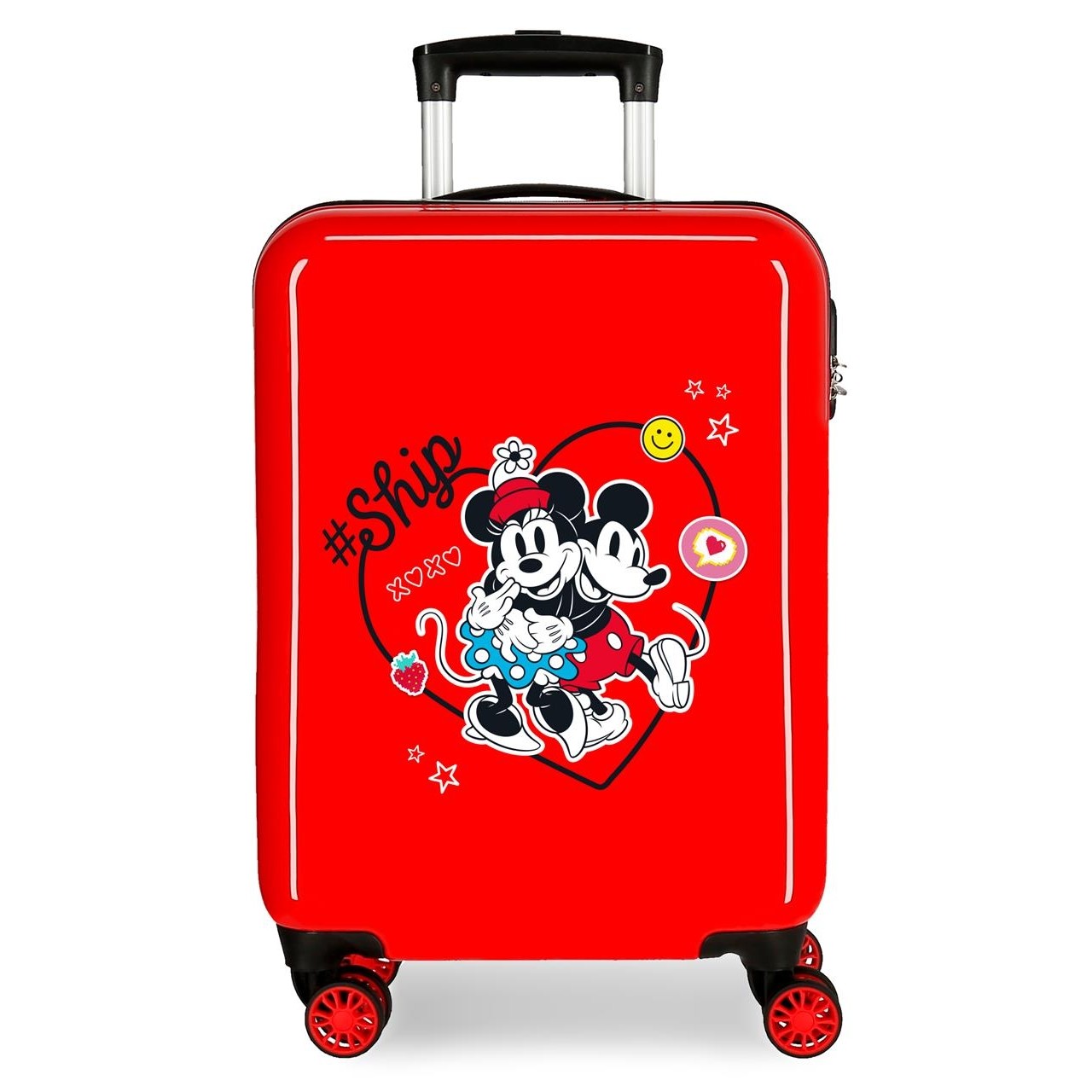 Valise cabine Mickey Always Be Kind rigide 55cm