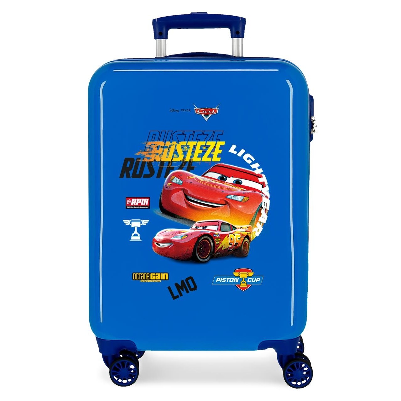 Valise cabine Rigide 55CM CARS RUSTEZE LIGHTYEAR ROUGE