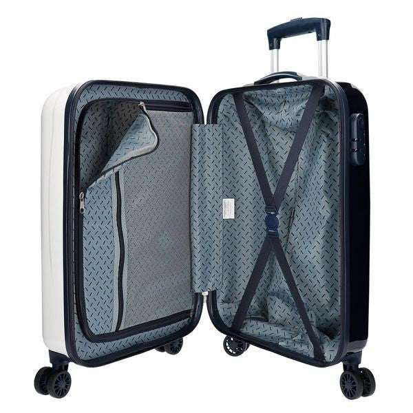 Cabin suitcase ALL AVENGERS Light blue