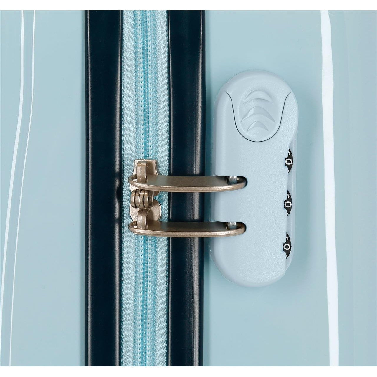 Cabin suitcase ALL AVENGERS Light blue