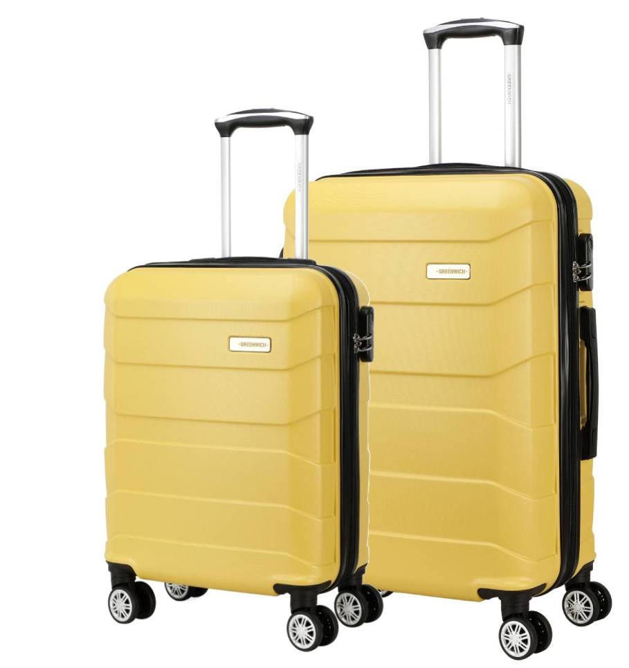 Extensible medium and small suitcase set BUDAPEST of Greenwich