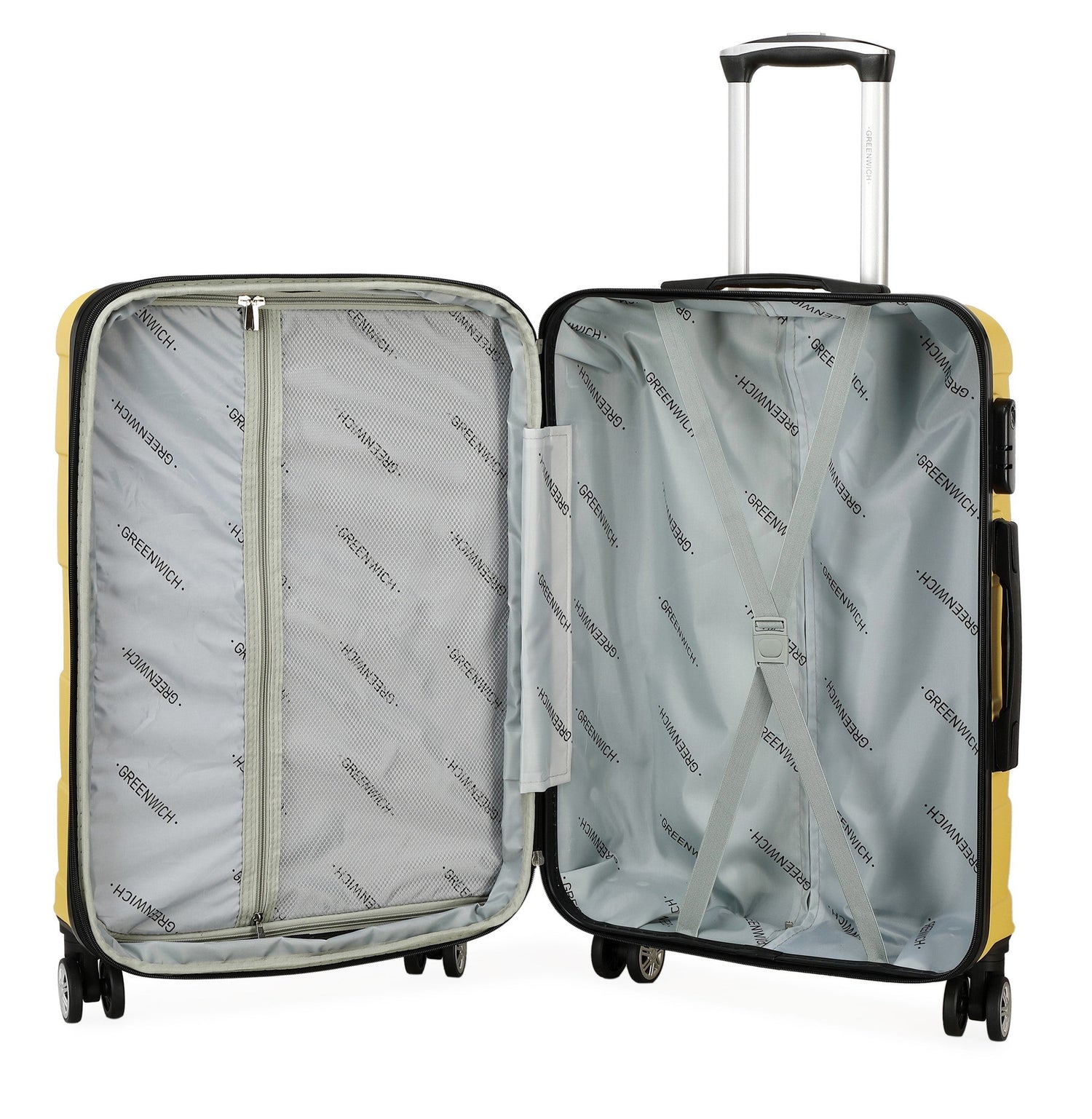 Extensible medium and small suitcase set BUDAPEST of Greenwich