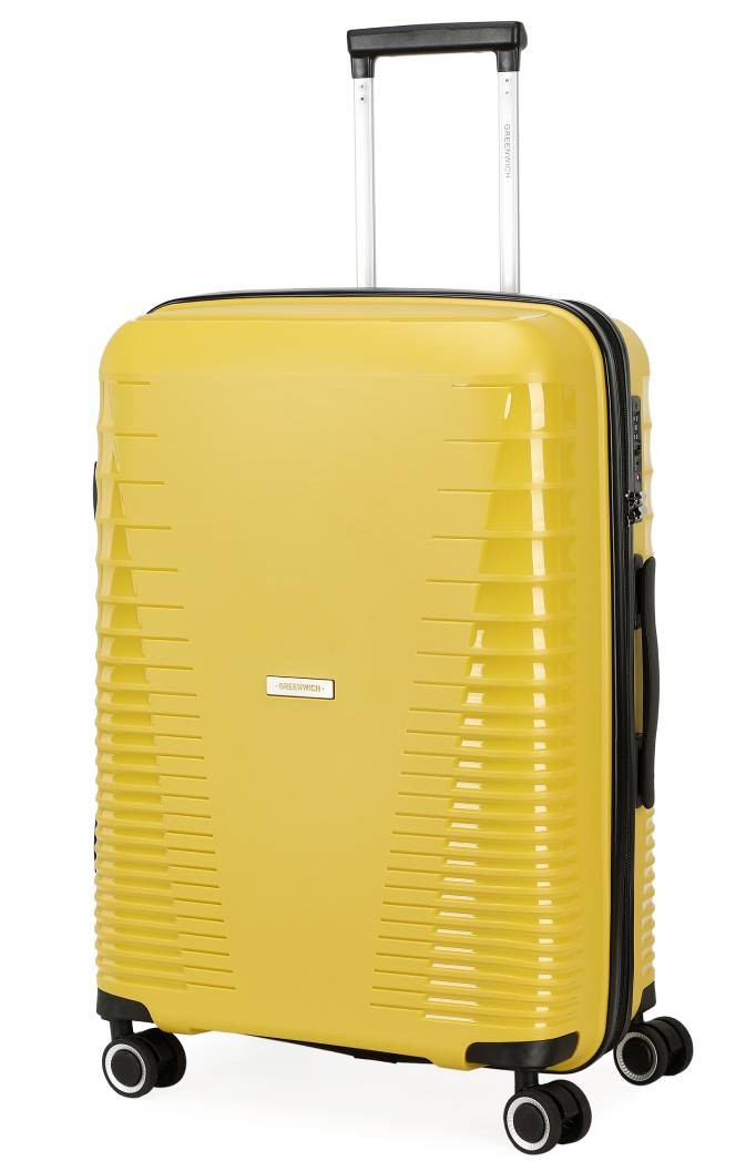 VALISE MANILA EXTENSIBLE DE POLIPROPILENO MÉDIAN- 67CM GREENWICH