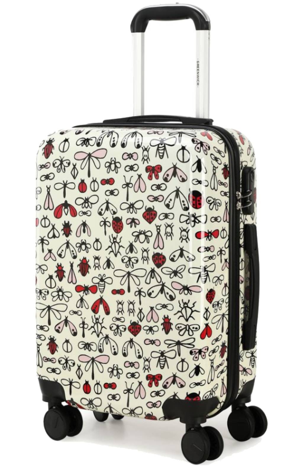 GREENWICH SET Mediaan + cabine + NECESER Kleine insecten