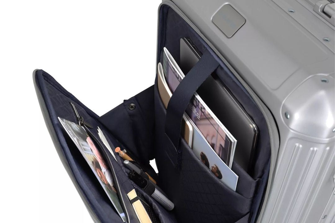 TRAVELITE - mala de alumínio NEXT 2.0 Com bolso para PC 15.6" - Cabine 55CM