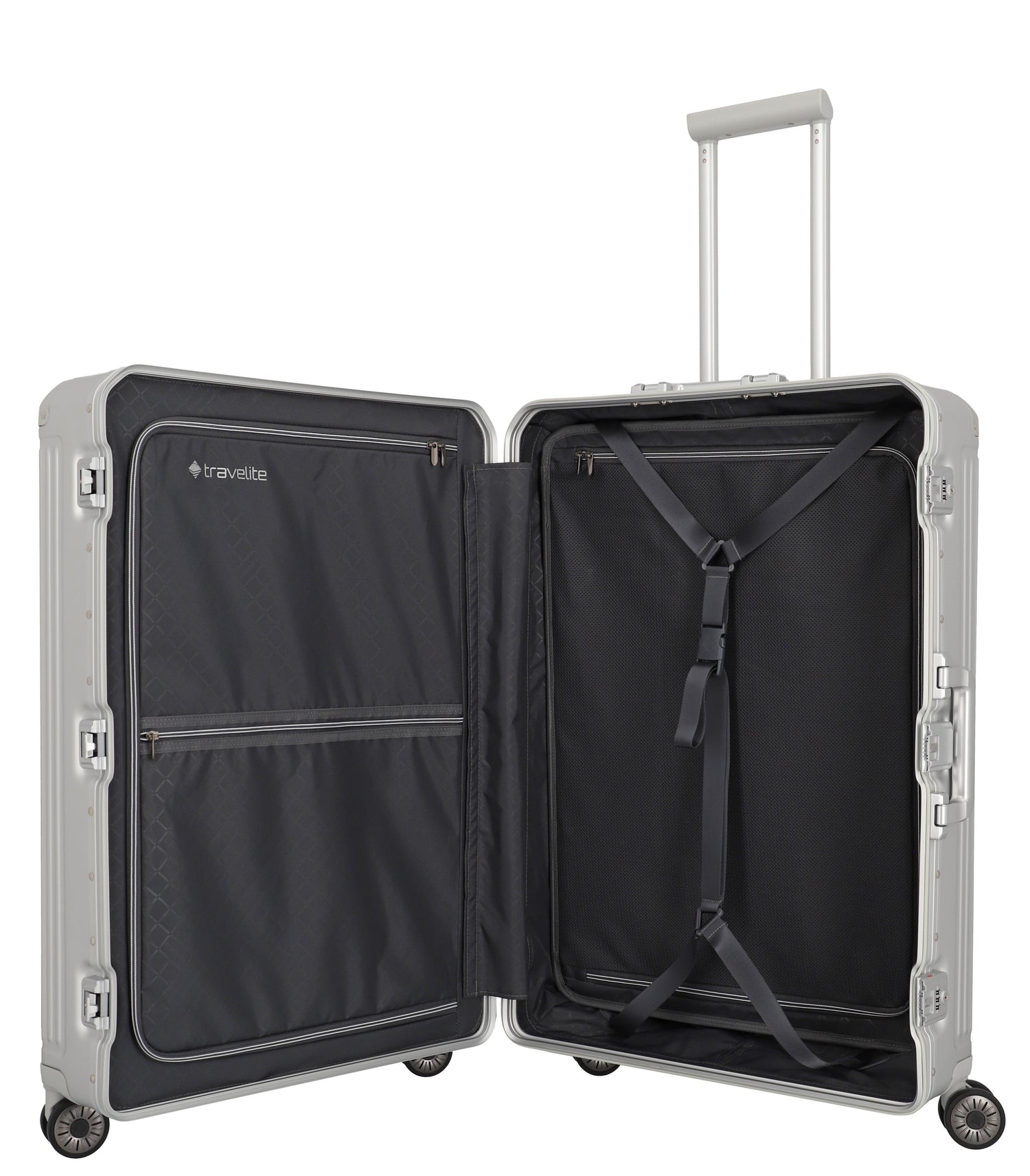 TRAVELITE - Large aluminum suitcase NEXT 2.0 – 77cm