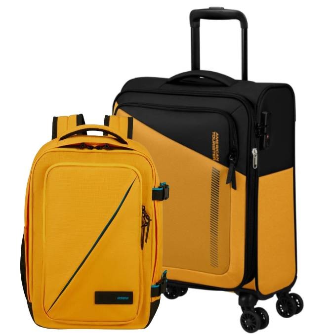 Pack AMERICAN TOURISTER CABINE DARING DASH 55CM + TAKE2CABIN