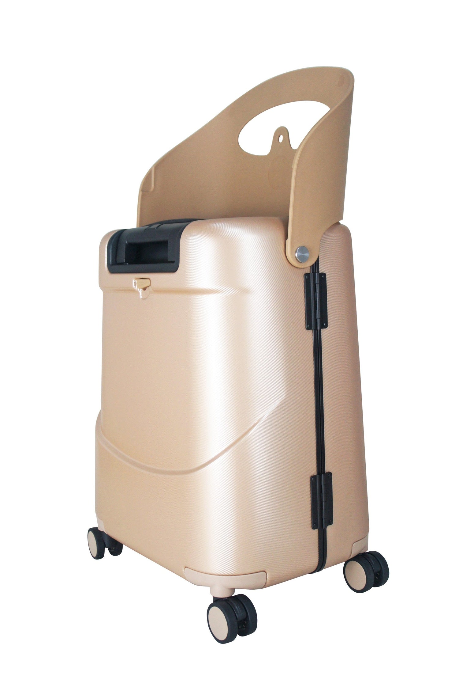 MIAMILY MALETA DE CABINA CON ASIENTO -CARRY ON- Champagne Gold