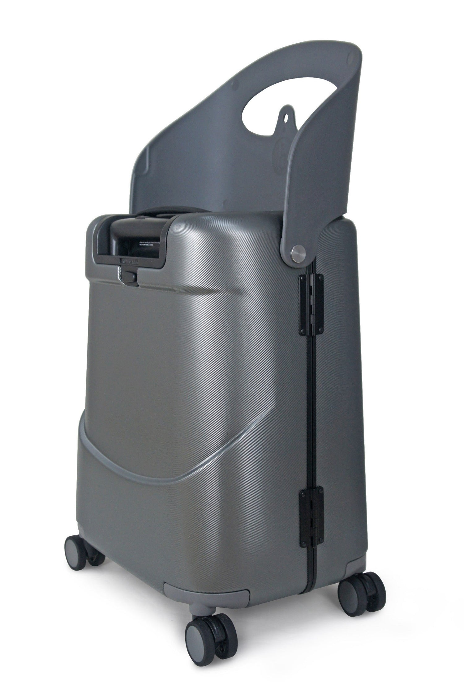 MIAMILY MALETA DE CABINA CON ASIENTO -CARRY ON- Charcoal Grey