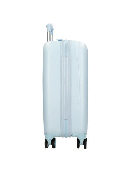 Cabinekoffer onbuigzaam Disney Happy Stitch Celeste 50 cm