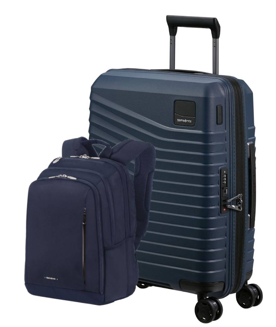Pack Valigia da cabina INTUO + backpack 14.1" GUARDIT CLASSY ECO di SAMSONITE