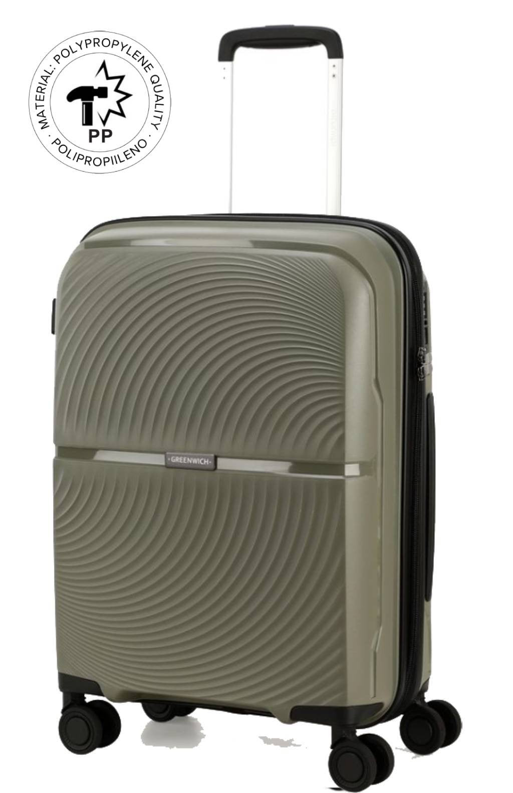 GREENWICH Kleiner Koffer von POLIPROPILENO HELSINKI