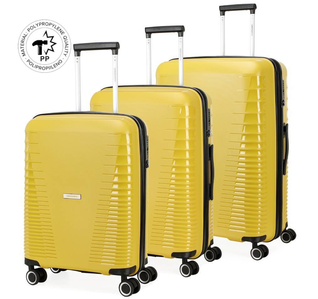 SET Of suitcases MANILA Extensibles of POLIPROPILENO GREENWICH