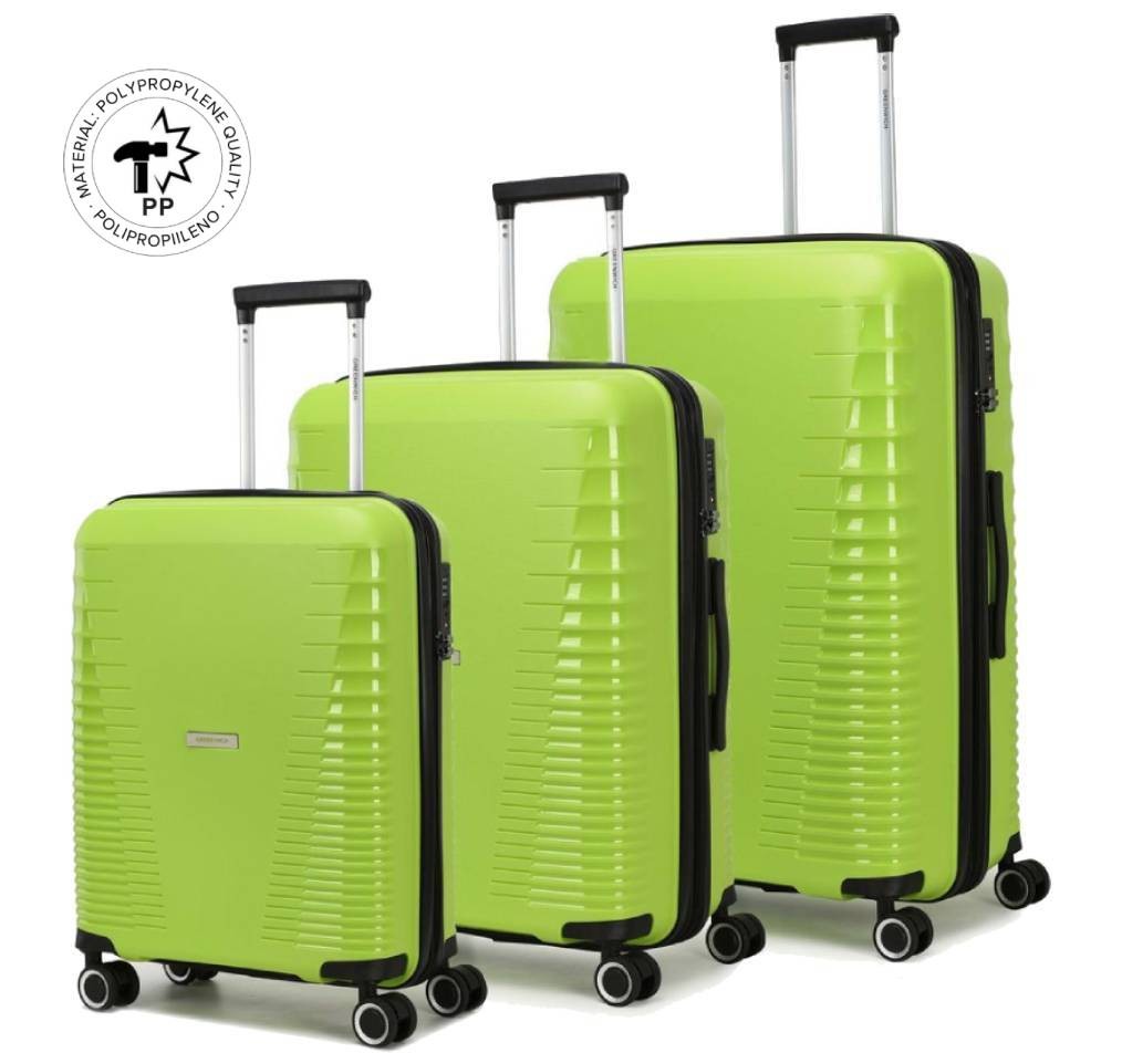 SET Of suitcases MANILA Extensibles of POLIPROPILENO GREENWICH