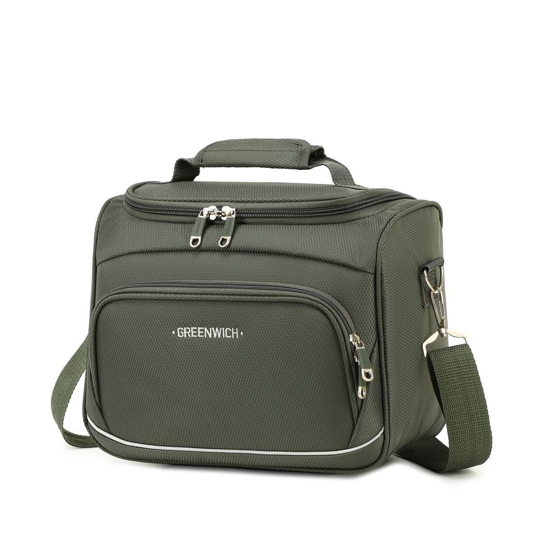 GREENWICH SET VAN Cabinekoffer ECO-RECYCLED TUNEZ EN NECESER