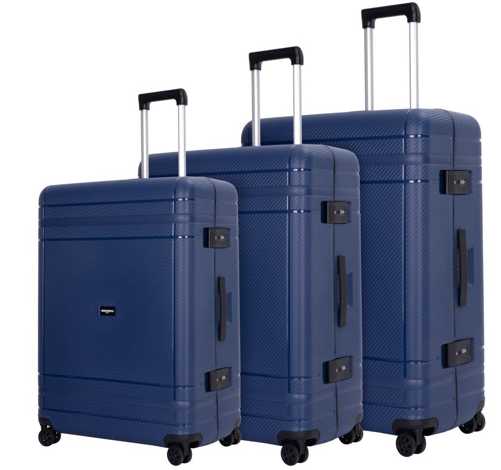 PACK Michigan Koffer Schließung ohne Reißverschluss GREENWICH