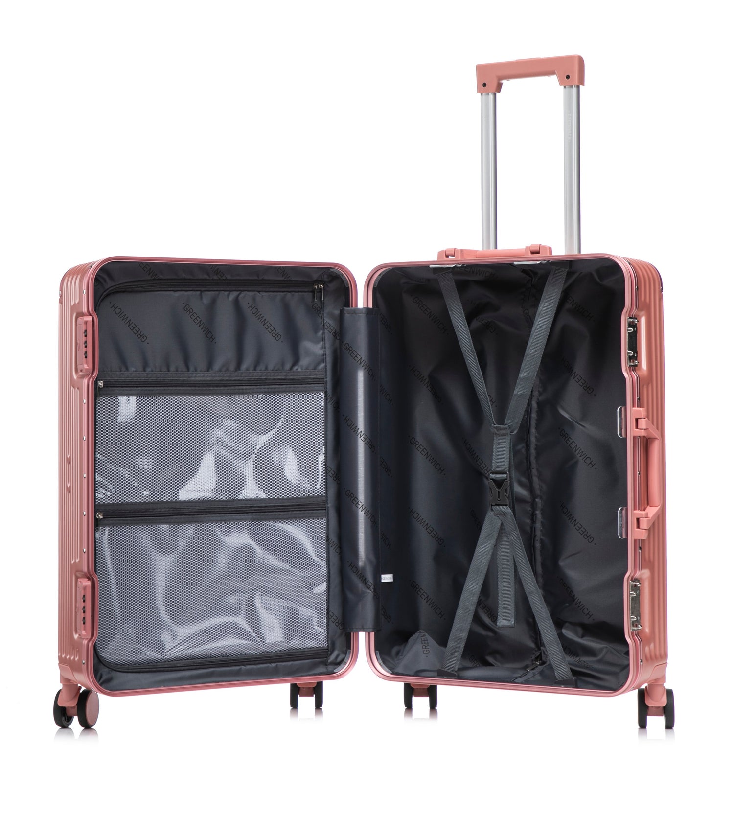 GREENWICH ALUMIINI matkalaukku FRAME DOHA 55cm
