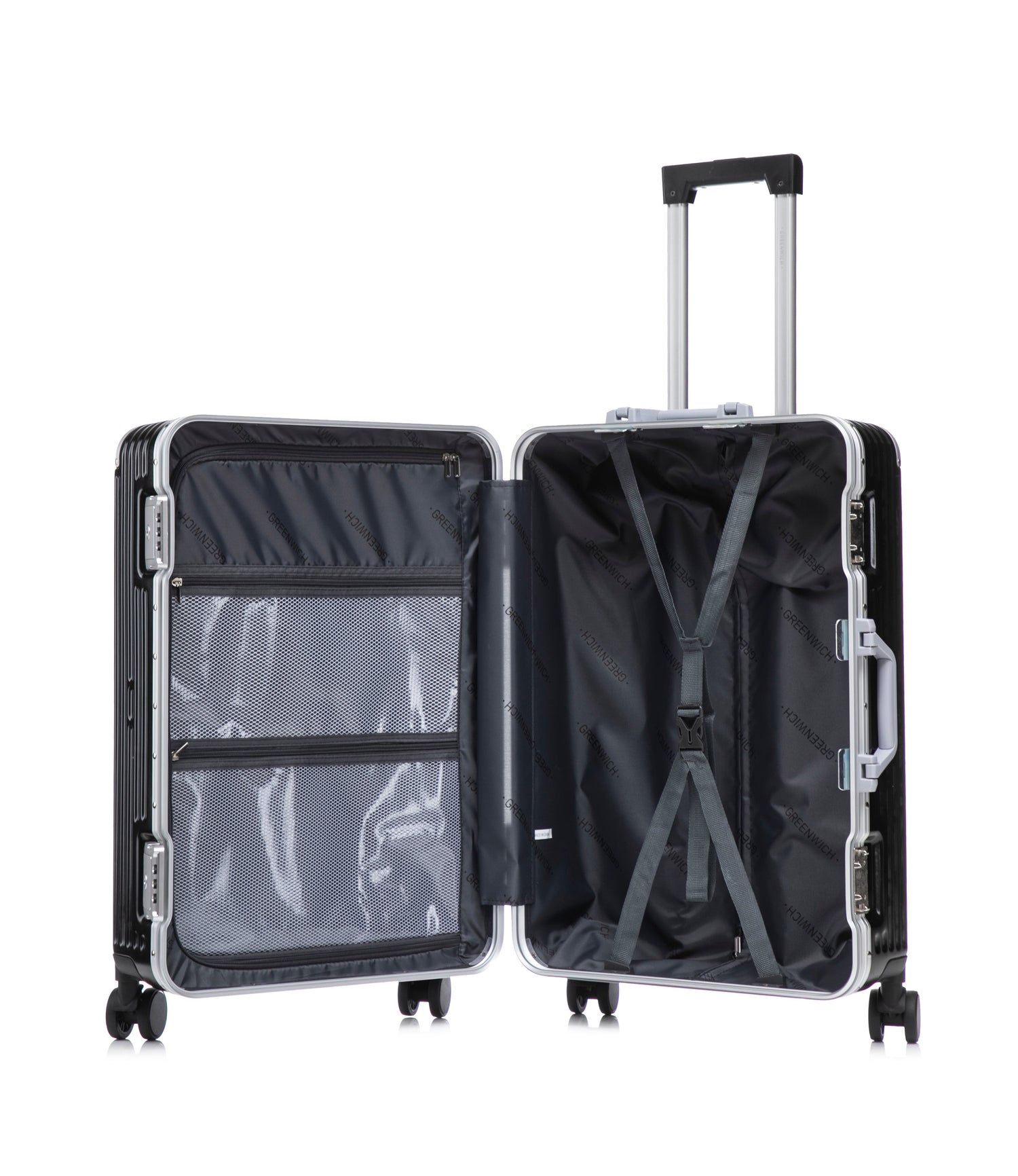 GREENWICH Maleta ALUMINIO FRAME DOHA 58cm