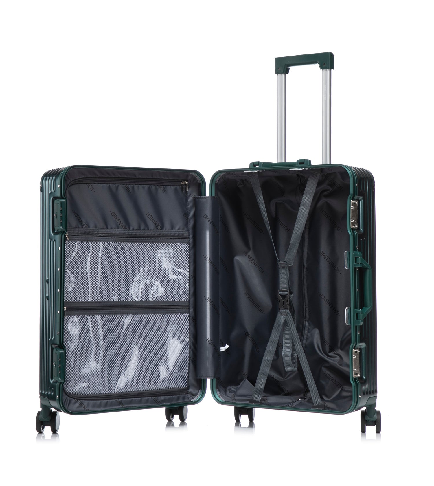GREENWICH ALUMIINI matkalaukku FRAME DOHA 55cm