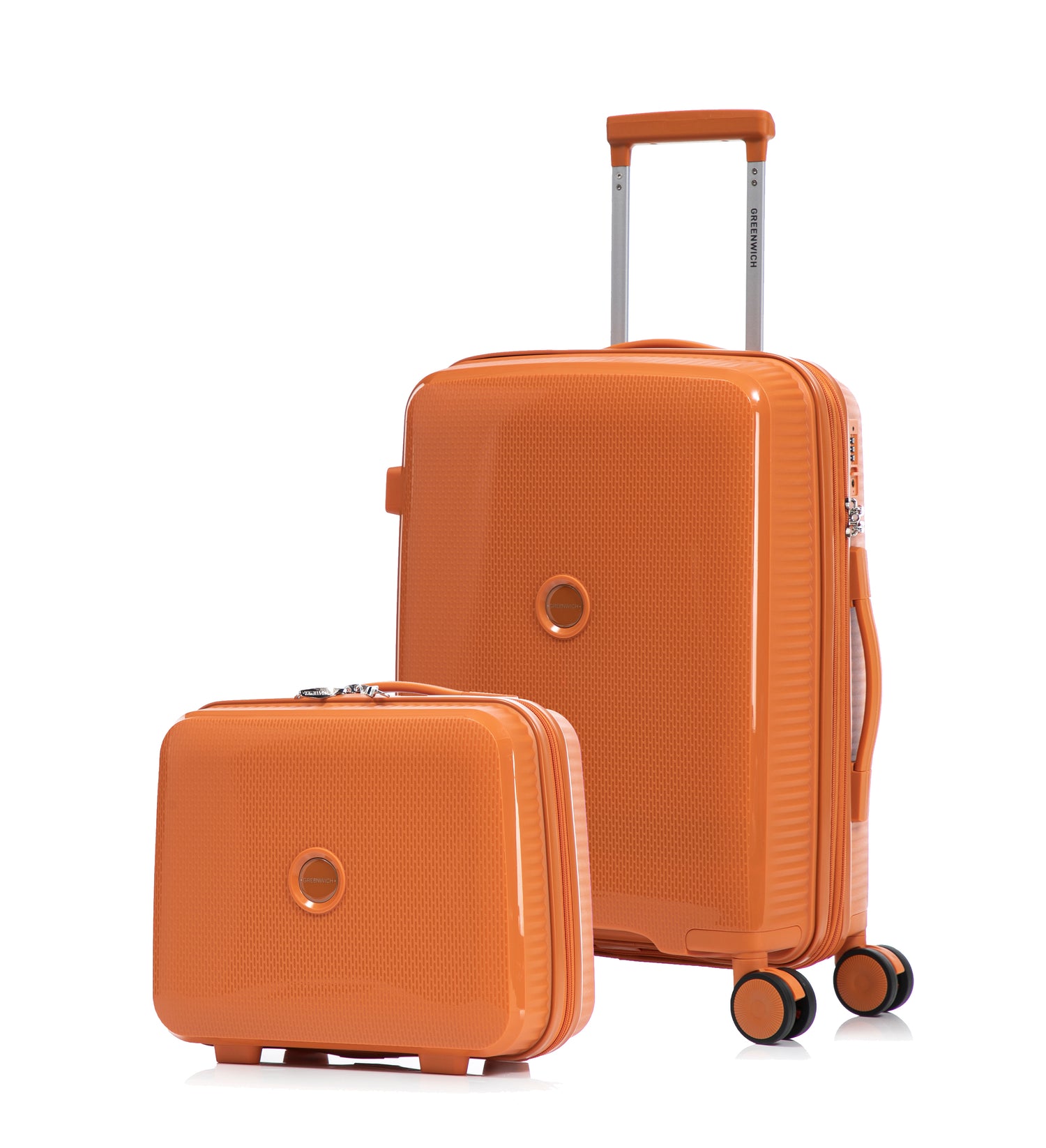 GREENWICH Valigia da cabina con extensible + neceser ARUBA