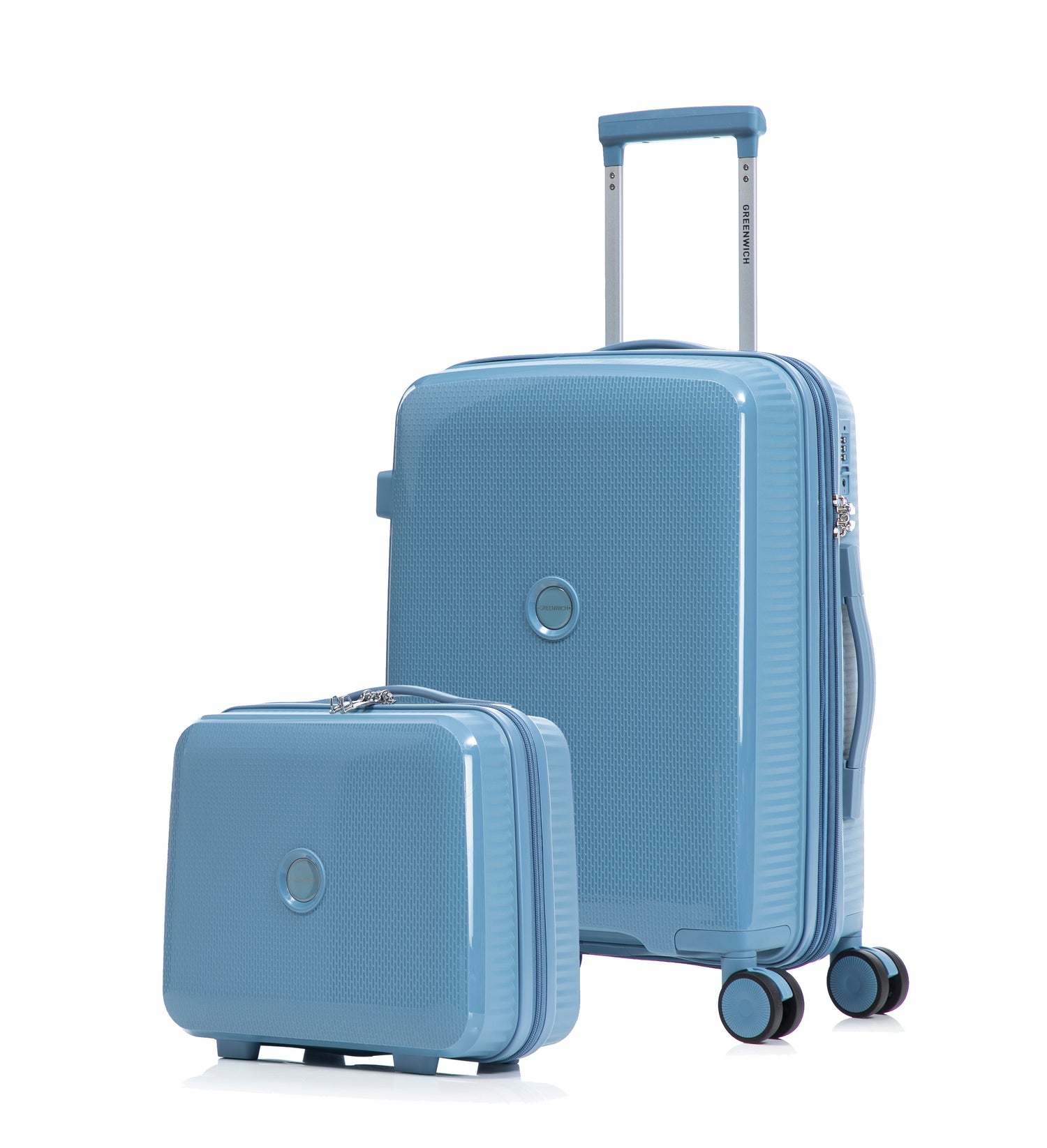 GREENWICH Valigia da cabina con extensible + neceser ARUBA