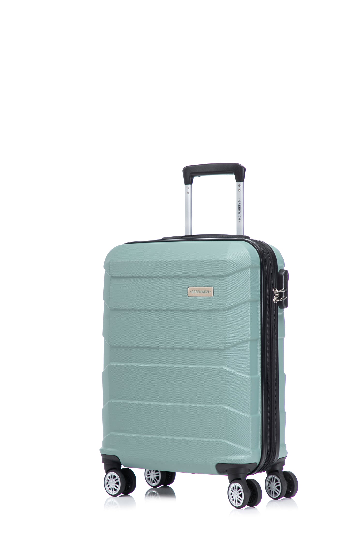 Budapest udvidelig kuffert sæt med baggenwich taske