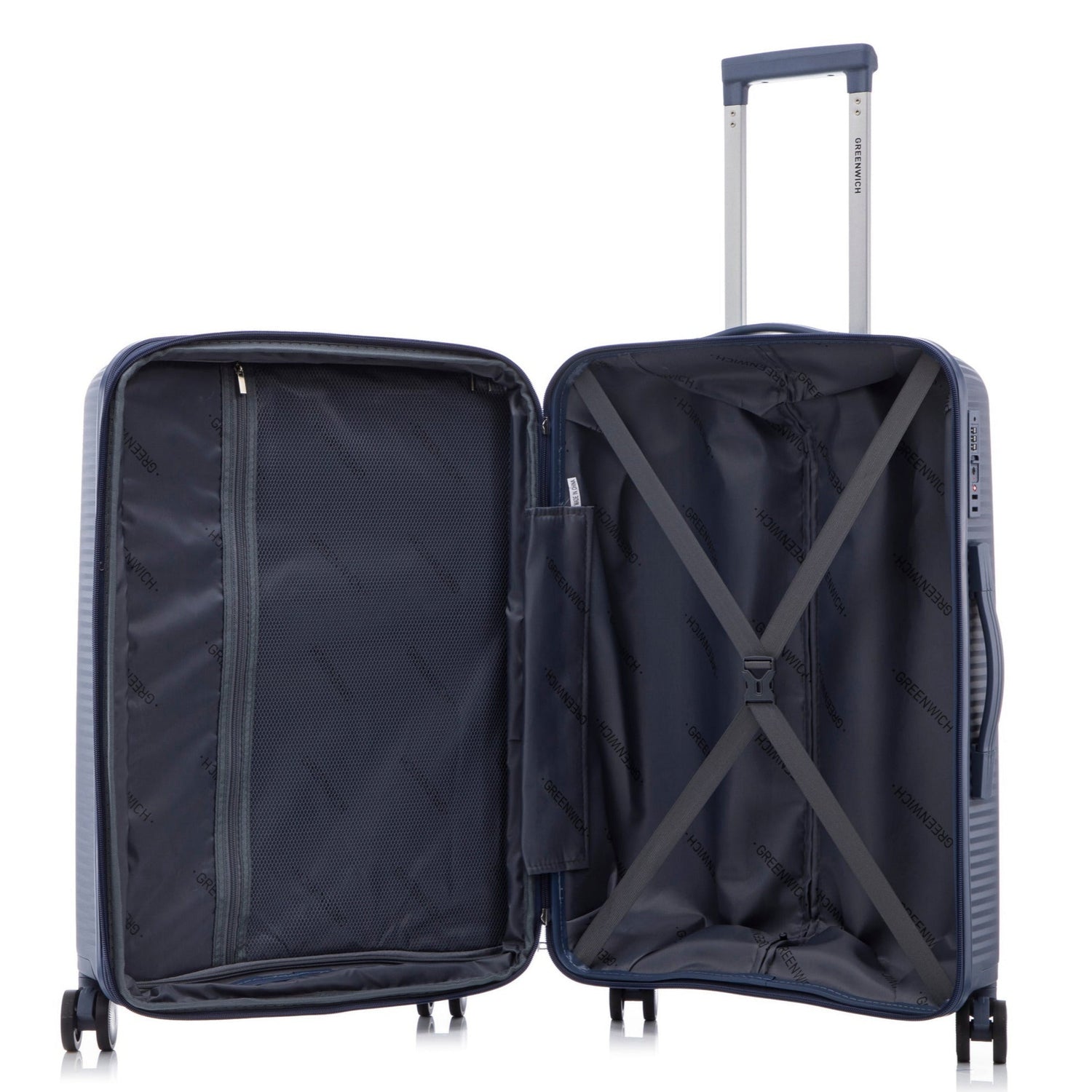 GREENWICH Cabinekoffer MET EXTENSIBLE ARUBA 55CM