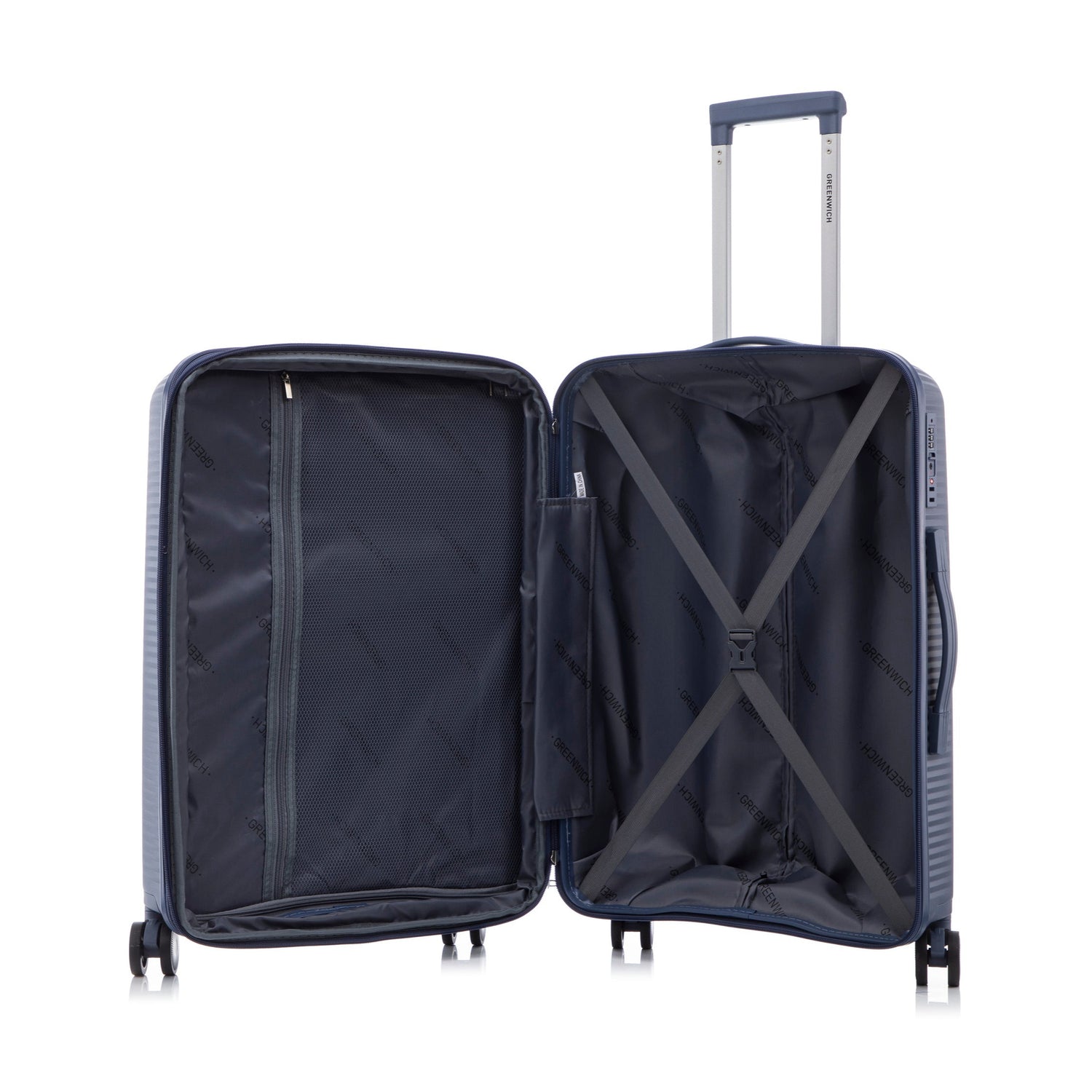 GREENWICH Medium suitcase with EXTENSIBLE ARUBA 66CM