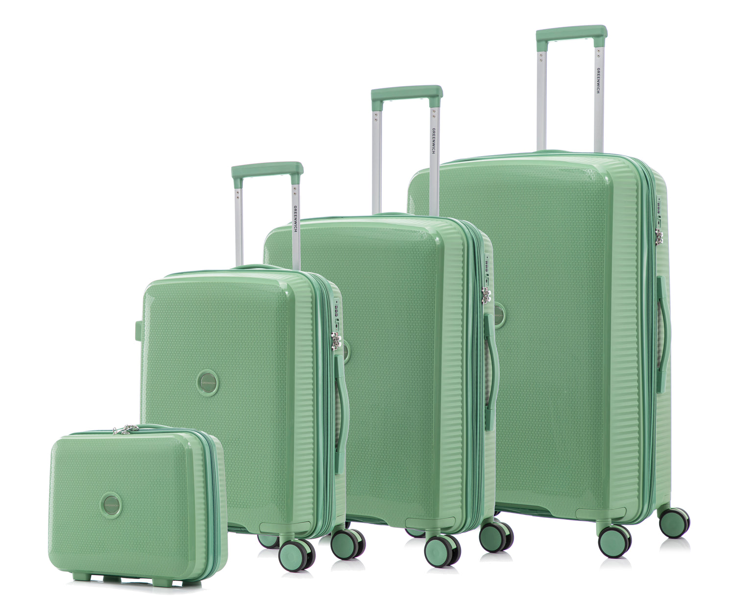 GREENWICH SET Of suitcases with EXTENSIBLE + NECESER ARUBA